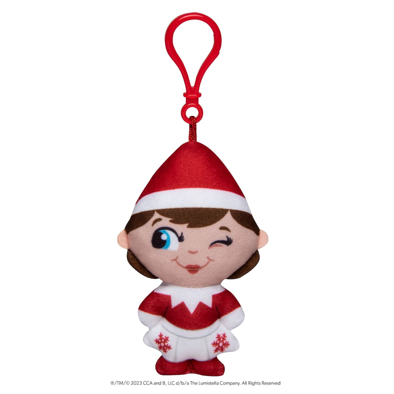 The Elf on the Shelf® Plushee Pals® Mini Clip-On, Girl Scout Elf